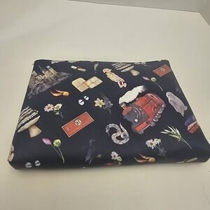 Harry Potter Cosmetic Bag Makeup Pouch Zipper Hogwarts Train Dobby‎